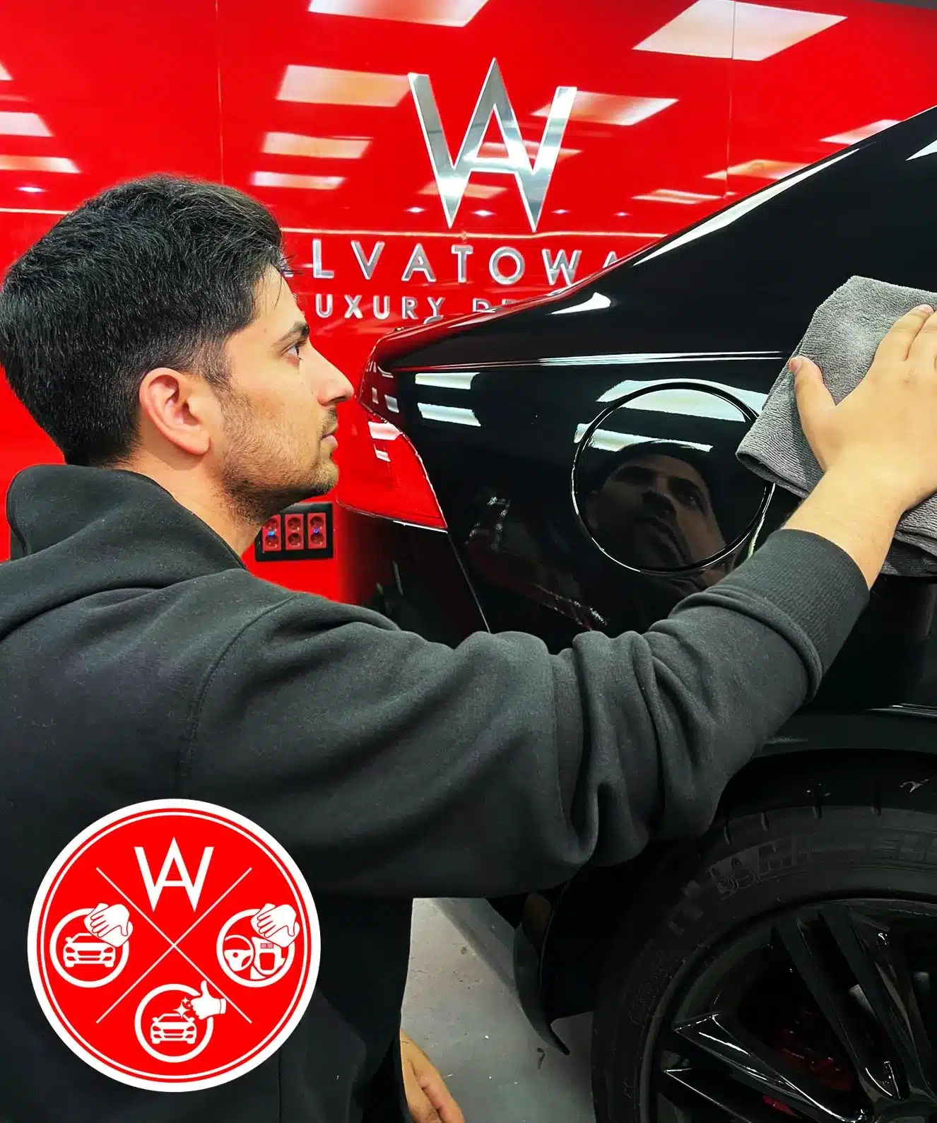 El mejor lavado de coches en Parking Saba Plaza Cataluña